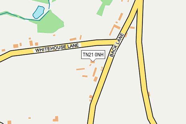 TN21 0NH map - OS OpenMap – Local (Ordnance Survey)