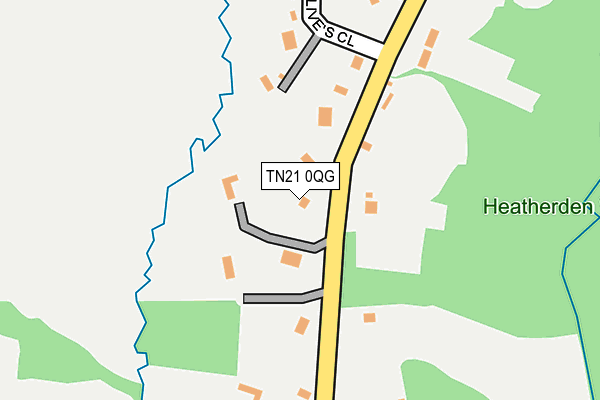 Map of D H ROBINSON LIMITED at local scale