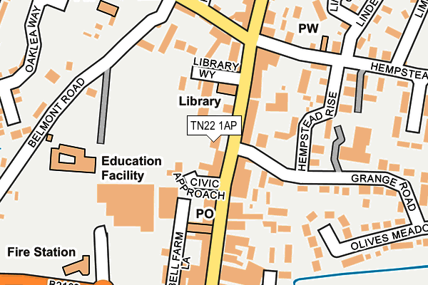 Map of PARALLEL23 LTD at local scale