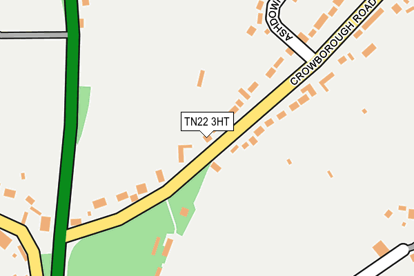 Map of T.D. SHAW LIMITED at local scale