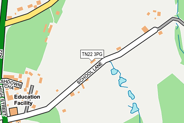 Map of DOVELL LTD at local scale