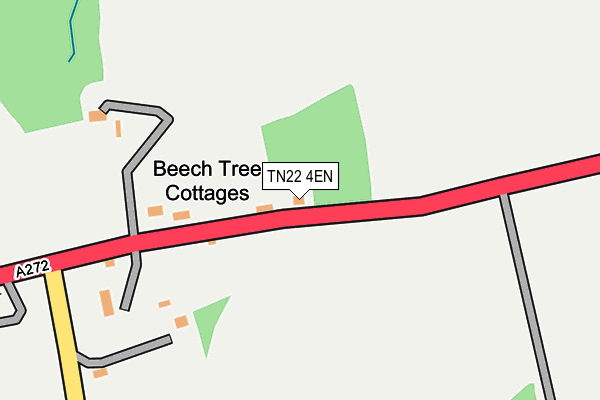 TN22 4EN map - OS OpenMap – Local (Ordnance Survey)