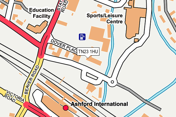 Map of ALAN HILL SERVICES LIMITED at local scale
