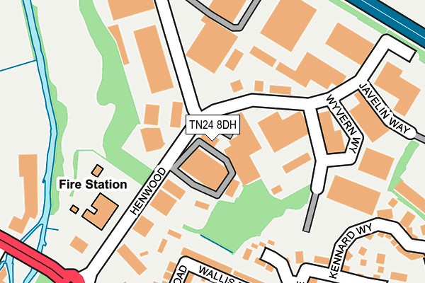 Map of FLINT COTTAGES 1 & 2 LIMITED at local scale