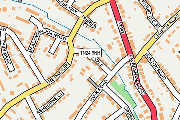 TN24 9NH map - OS OpenMap – Local (Ordnance Survey)
