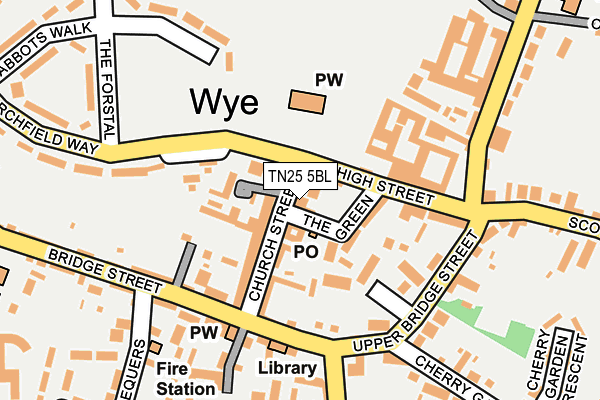 Map of SWF MEDICAL SERVICES LTD at local scale