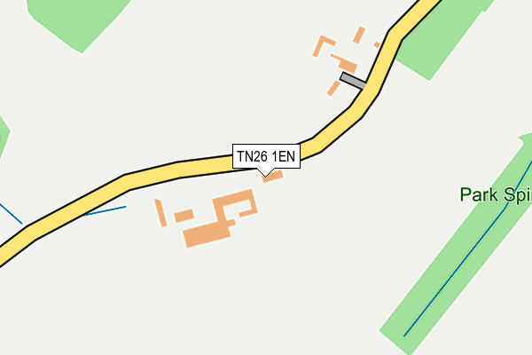 TN26 1EN map - OS OpenMap – Local (Ordnance Survey)