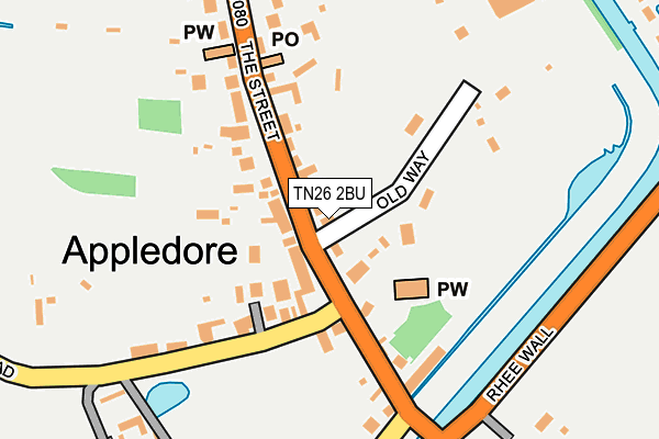 Map of THE BLACK LION APPLEDORE LIMITED at local scale