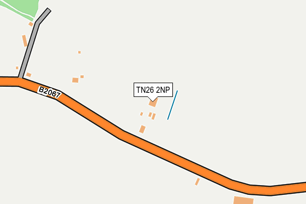 TN26 2NP map - OS OpenMap – Local (Ordnance Survey)