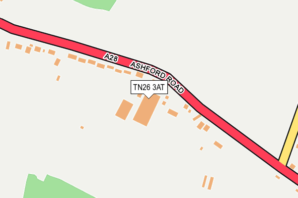 TN26 3AT map - OS OpenMap – Local (Ordnance Survey)