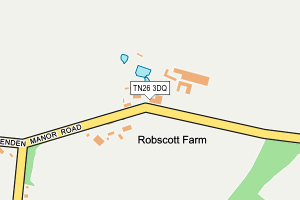TN26 3DQ map - OS OpenMap – Local (Ordnance Survey)