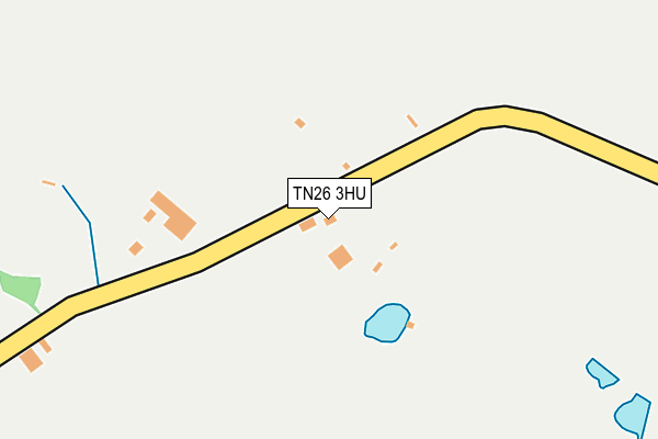 TN26 3HU map - OS OpenMap – Local (Ordnance Survey)