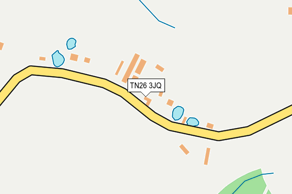 TN26 3JQ map - OS OpenMap – Local (Ordnance Survey)