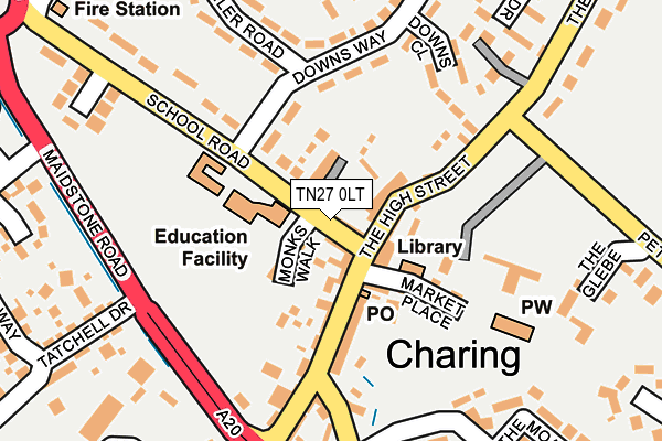 Map of CJ WELLINGS LTD at local scale