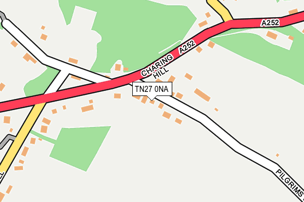 TN27 0NA map - OS OpenMap – Local (Ordnance Survey)