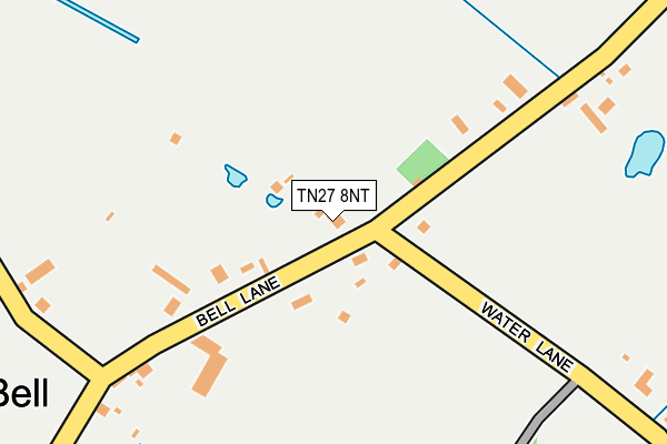 TN27 8NT map - OS OpenMap – Local (Ordnance Survey)
