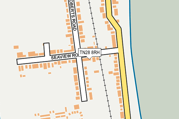 TN28 8RH map - OS OpenMap – Local (Ordnance Survey)