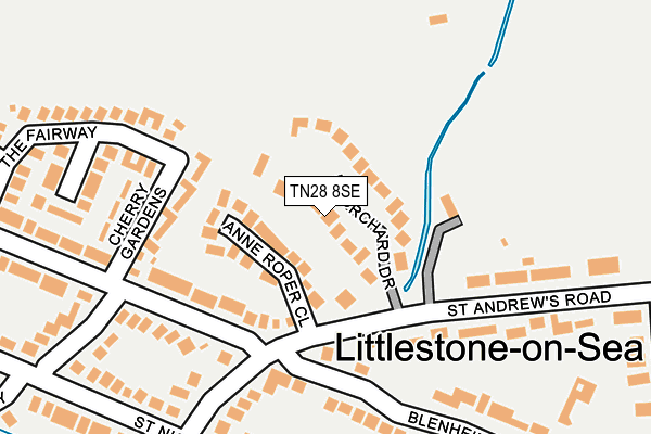 Map of PEMBROOKE HOUSE (LITTLESTONE) LIMITED at local scale