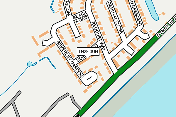 TN29 0UH map - OS OpenMap – Local (Ordnance Survey)