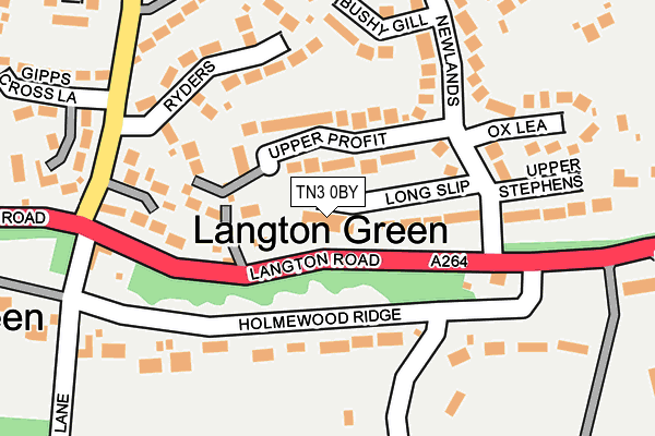 TN3 0BY map - OS OpenMap – Local (Ordnance Survey)