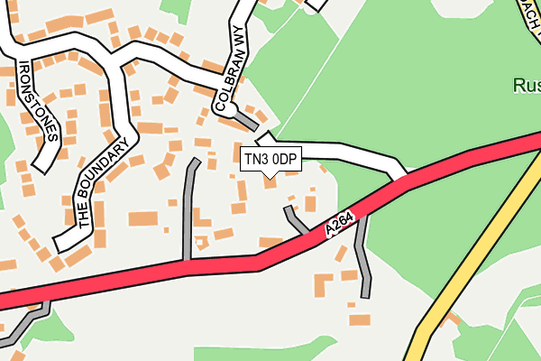 TN3 0DP map - OS OpenMap – Local (Ordnance Survey)