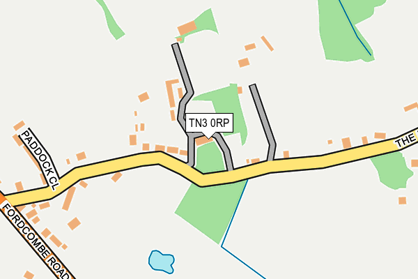 TN3 0RP map - OS OpenMap – Local (Ordnance Survey)