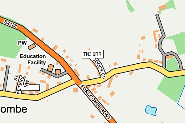 TN3 0RR map - OS OpenMap – Local (Ordnance Survey)