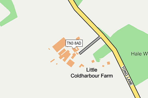 Map of ACORN HOMES (SOUTHERN) LIMITED at local scale