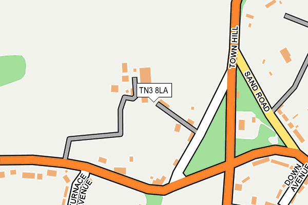 Map of SYLVAGEN LIMITED at local scale