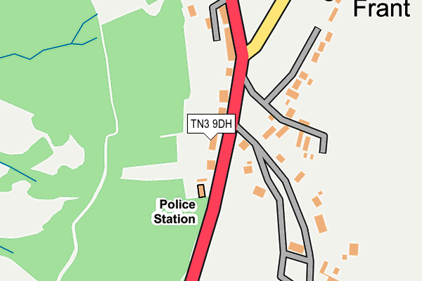 TN3 9DH map - OS OpenMap – Local (Ordnance Survey)