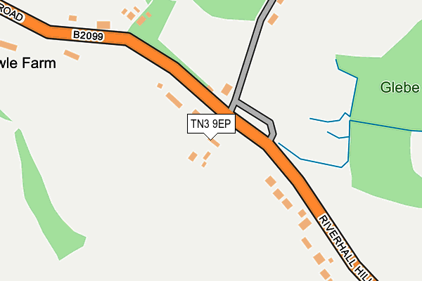 TN3 9EP map - OS OpenMap – Local (Ordnance Survey)