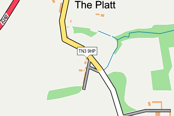 TN3 9HP map - OS OpenMap – Local (Ordnance Survey)