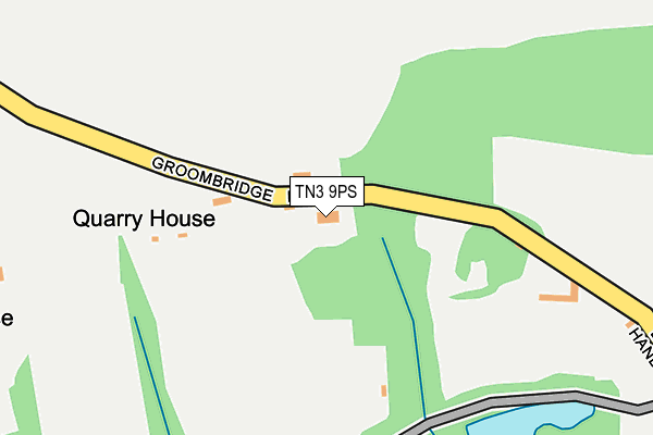 TN3 9PS map - OS OpenMap – Local (Ordnance Survey)
