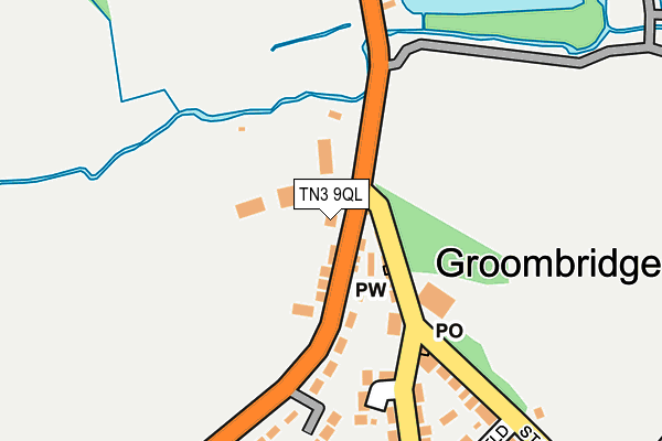 TN3 9QL map - OS OpenMap – Local (Ordnance Survey)