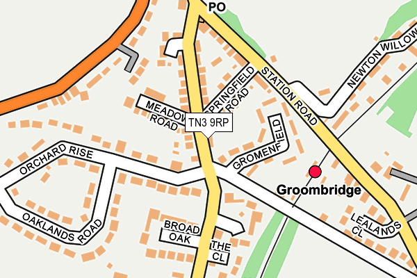 TN3 9RP map - OS OpenMap – Local (Ordnance Survey)
