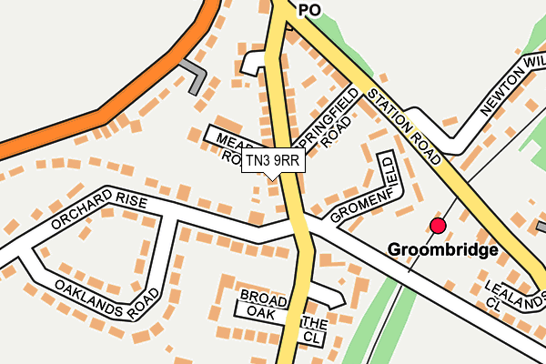 TN3 9RR map - OS OpenMap – Local (Ordnance Survey)