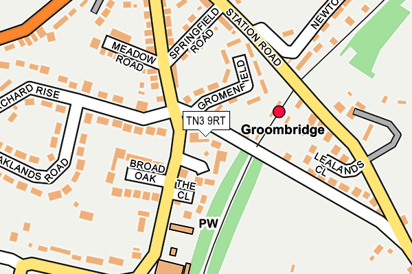 TN3 9RT map - OS OpenMap – Local (Ordnance Survey)