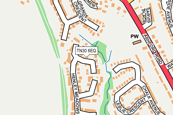 TN30 6EQ map - OS OpenMap – Local (Ordnance Survey)