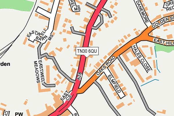 Map of ION ELECTRONIC COMMERCE LTD at local scale