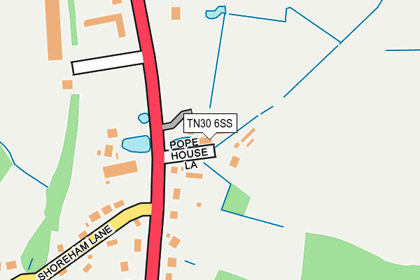 Map of CA EDUCATIONAL LTD at local scale