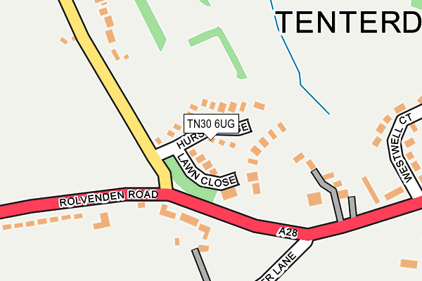 Map of DUNMARK LIMITED at local scale