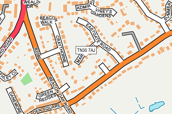 Map of FAIRFIELD SOILS LTD at local scale