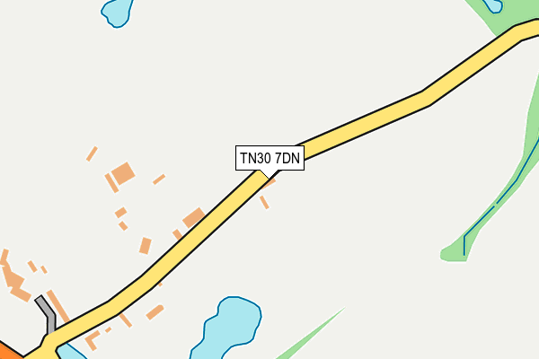 TN30 7DN map - OS OpenMap – Local (Ordnance Survey)