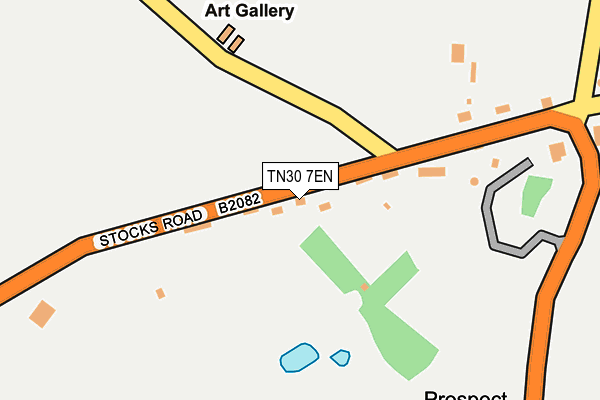 TN30 7EN map - OS OpenMap – Local (Ordnance Survey)
