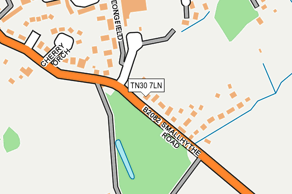 TN30 7LN map - OS OpenMap – Local (Ordnance Survey)
