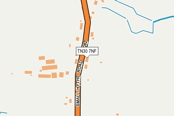 TN30 7NF map - OS OpenMap – Local (Ordnance Survey)