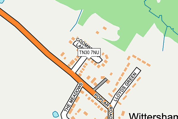 TN30 7NU map - OS OpenMap – Local (Ordnance Survey)
