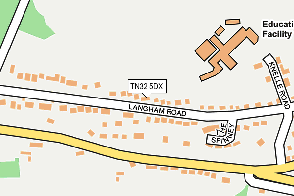 Map of VIRT LTD at local scale