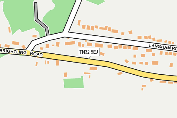 TN32 5EJ map - OS OpenMap – Local (Ordnance Survey)