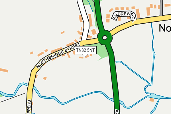 TN32 5NT map - OS OpenMap – Local (Ordnance Survey)